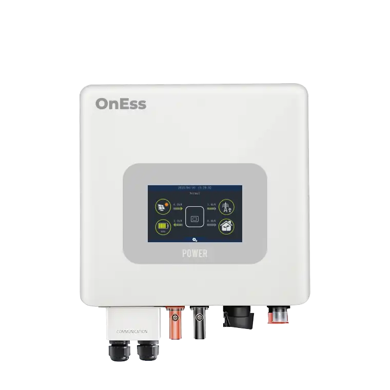 Inversor Híbrido 3kW ~ 6kW | BMS con entrada Batería Litio 51.2V | Puerto Generador Inteligente